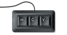 Control V and C