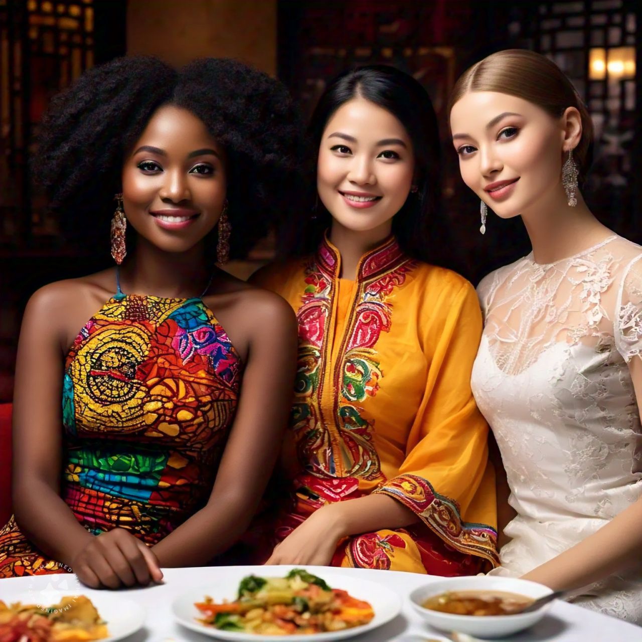 Black, Asian and European